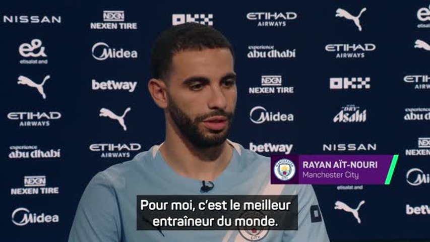 Mercato Manchester City : Rayan Aït-Nouri - "Enthousiaste à l'idée de travailler avec Pep Guardiola"