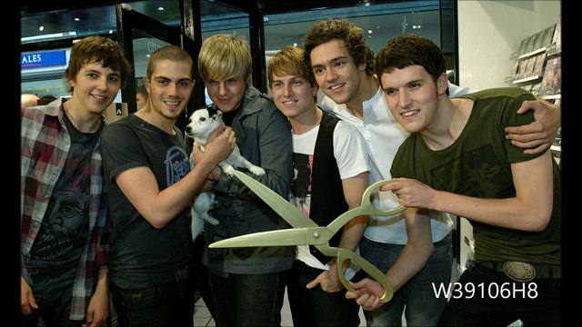 Scenes at HMV in Worthing when boy band Avenue opened the store 17 years ago