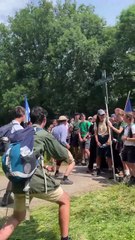 Le Haka du pèlerinage de Chartres