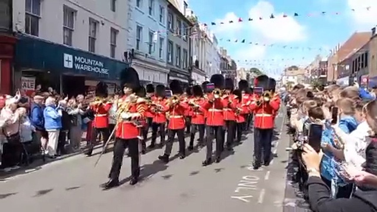 Coldstream Guards in Berwick
