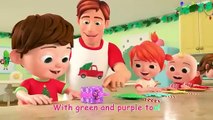 Christmas Colors Song _ CoComelon Nursery Rhymes _ Holiday Kids Songs(480P)