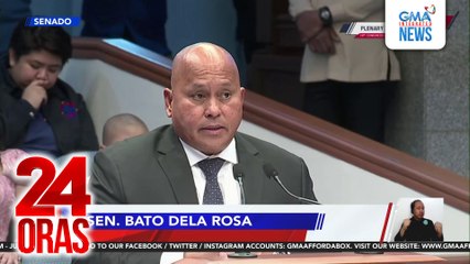 Ilang senador, nagkainitan nang igiit ni Sen. Bato dela Rosa na mag-privilege speech bago manumpa | 24 Oras