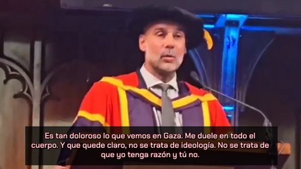 Pep Guardiola advierte sobre las matanzas en Gaza: "Los próximos niños serán nuestros, tengo miedo"