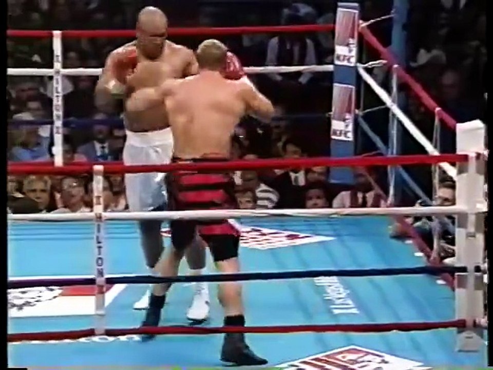 George Foreman vs Tommy Morrison replay - HBO 6-15-93
