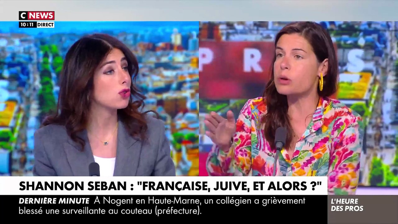 Echange tendu ce matin dans « L’heure des pros » sur CNews entre Shannon Seban et Pascal Praud