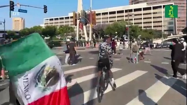 Siguen las manifestaciones en Los Ángeles contra tropas y redadas