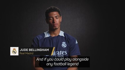 Bellingham names Zidane as dream team-mate: 'I'd just watch him!'