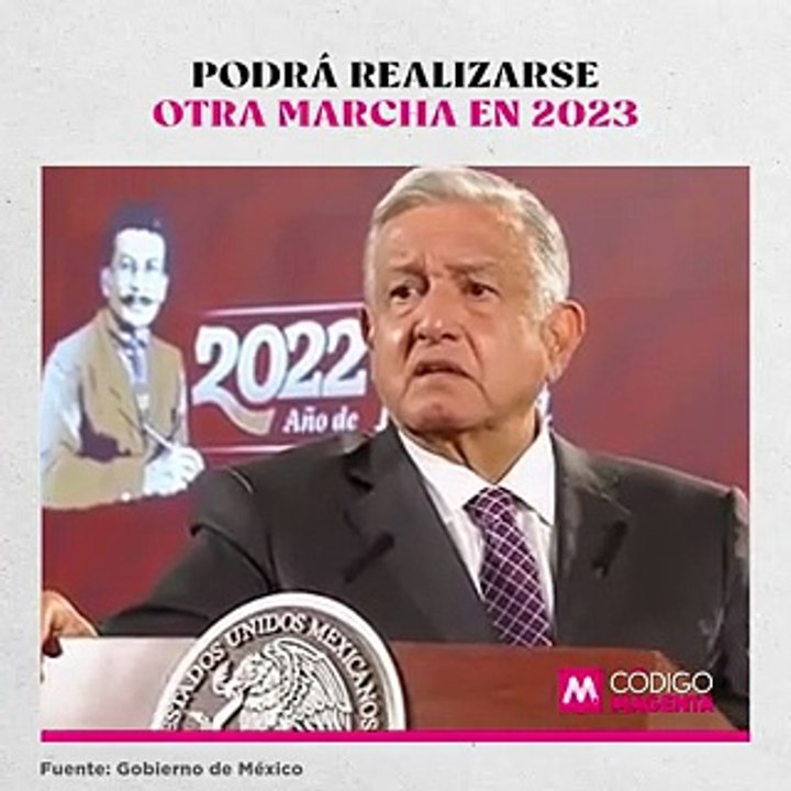 Podrá realizarse otra marcha en 2023