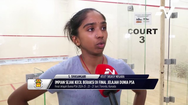 Sivasangari pilih beraksi di Final Kejohanan Dunia PSA berbanding Kejohanan Asia di Kuching