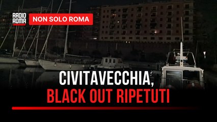 Civitavecchia al buio black out ripetuti in città