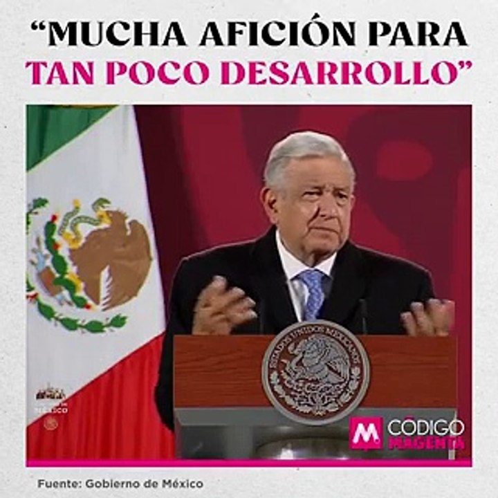 “Mucha afición para tan poco desarrollo”