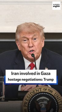 Iran involved in Gaza hostage negotiations: Trump