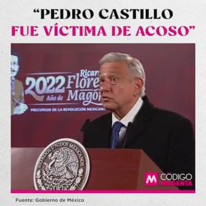 “Pedro Castillo fue víctima de acoso”