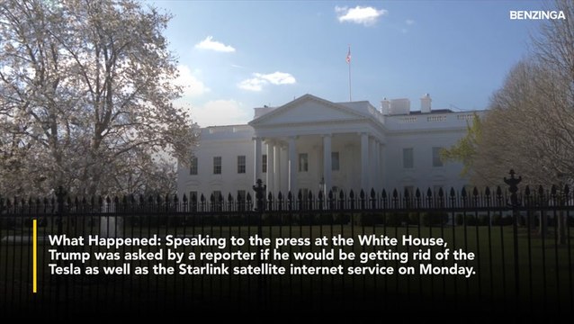 Trump Says He Won't Ditch Tesla Model S Or Starlink As Feud With Elon Musk Cools- 'I Wish Him Well'