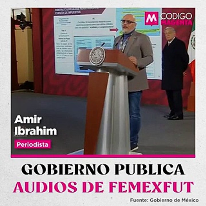 Gobierno publica audios de Femexfut
