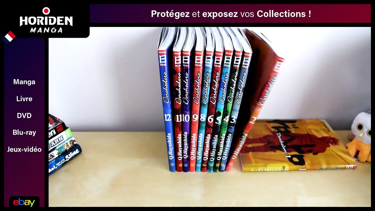 Horiden Manga - Présentoir Naruto, Dragon Ball, Dorohedoro - Manga, Livre, DVD, Blu-ray, Jeu-vidéo