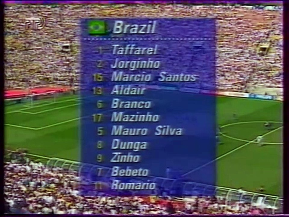 1994 FIFA World Cup - Brazil v. Sweden (Semifinals)