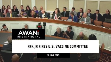 RFK JR fires U.S. vaccine committee