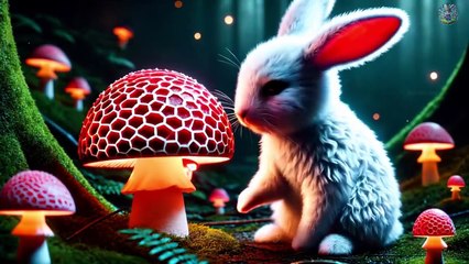 The rabbit can help his friend Bear but cannot help himself.