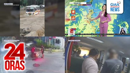 24 Oras: (Part 2) Storm surge, naminsala sa 4 bayan sa Tawi-Tawi; bagyong nasa labas ng PAR, posibleng lumakas pa, maaaring palakasin ang epekto ng Habagat; House prosecution panel, handa na para iharap bukas sa Senado ang articles of impeachment , atbp.