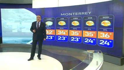 Pronóstico del tiempo para Monterrey, con Abimael Salas - 10 de junio de 2025