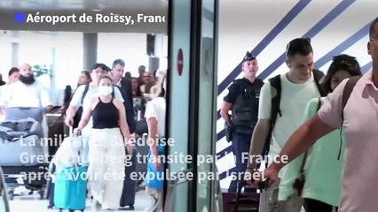 Gaza: "nous avons été kidnappés dans les eaux internationales" par Israël, accuse Greta