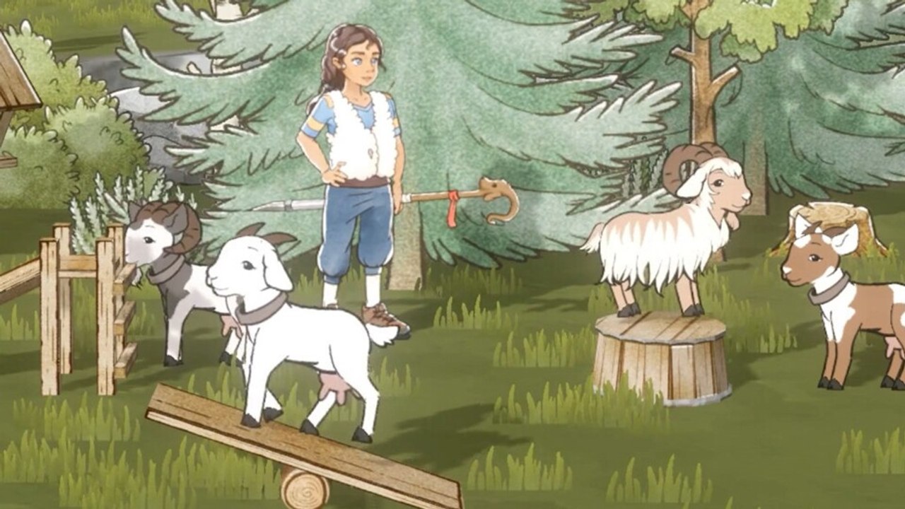 Heidi's Legacy: Mountains Calling schickt euch auf die Alm, wo ihr euch um Ziegen und Co. kümmert