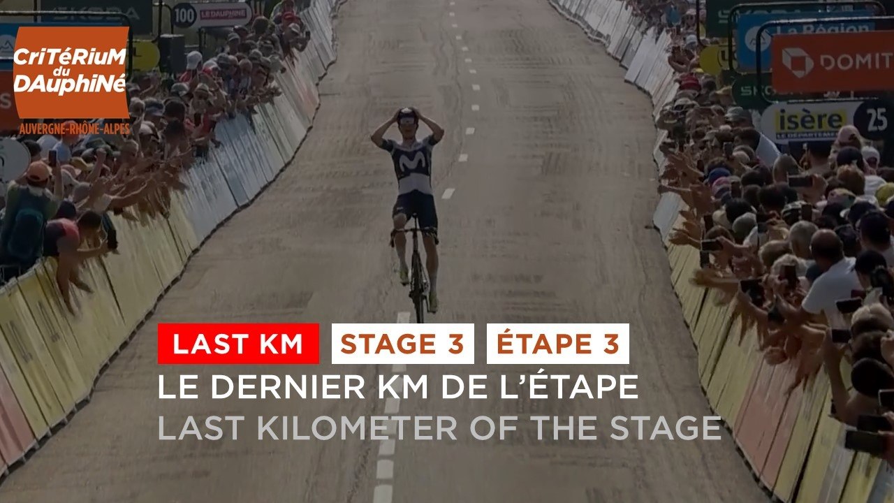 The last kilometer of the stage 3