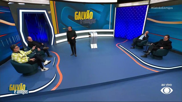 Comentaristas do 'Galvão e Amigos' escalam time ideal da Seleção Brasileira