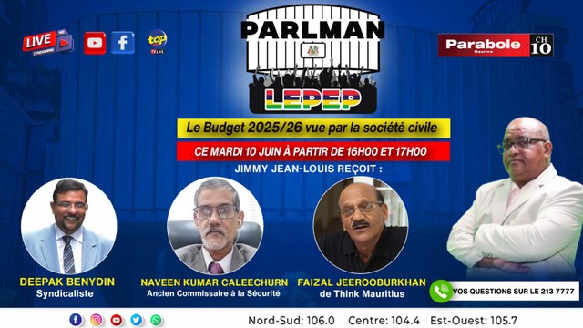 PARLEMENT LEPEP Le Budget 2025/26 vue par la société civile
