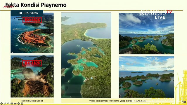 Menteri ESDM Bahlil Sebut Gambar Kerusakan Raja Ampat Hoaks, Begini Penampakannya!
