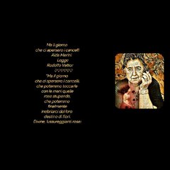 Alda Merini Legge Rodolfo Vettor♡Creative video annare53 ❤️