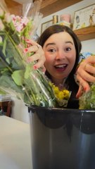 I Spent Less Than $50 for This Entire Bucket of Flowers at Trader Joe's