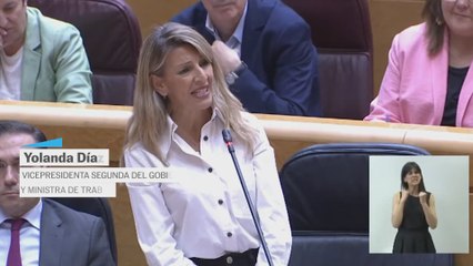 Yolanda Díaz pide respeto al fiscal general del Estado