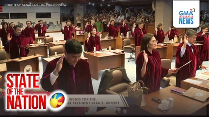 18 Senator-judges, bumoto pabor sa mosyong ibalik ang articles of impeachment sa Kamara | SONA
