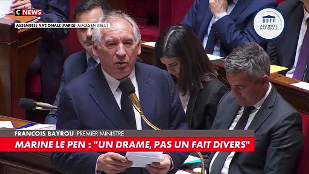 François Bayrou après l'attaque au couteau d'une surveillante : "Il faut faire appliquer l'interdiction de port de ce type d'armes"