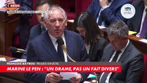 François Bayrou après l'attaque au couteau d'une surveillante : 