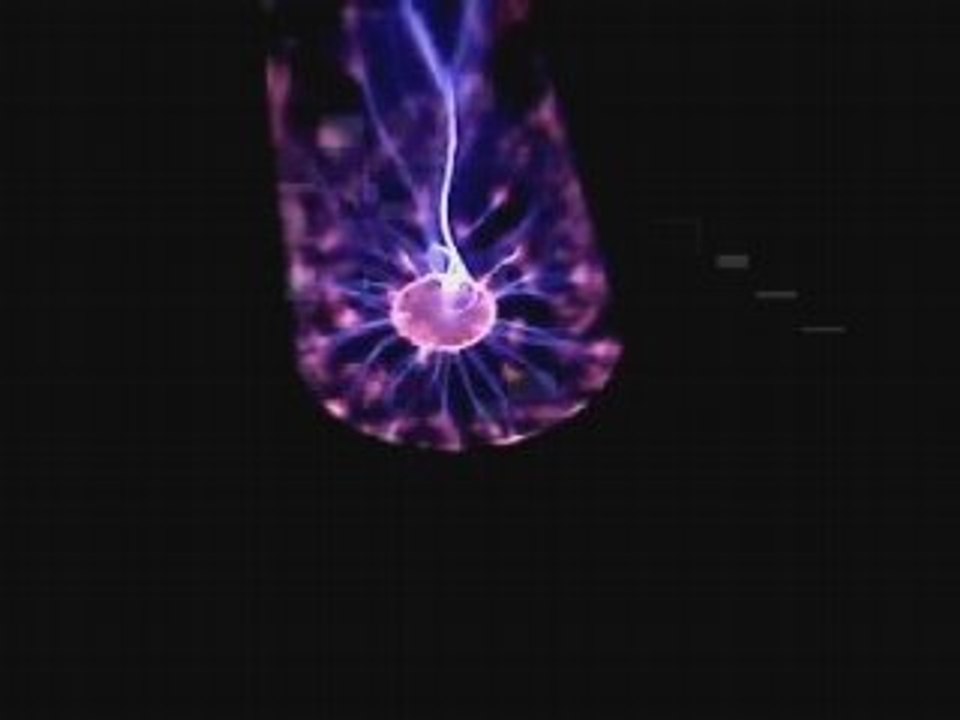 Tube plasma sphere electrique