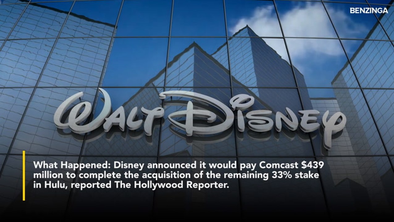 Disney Will Pay Comcast $439 Million To Seal Hulu Deal, Ending Years-Long Streaming Power Struggle