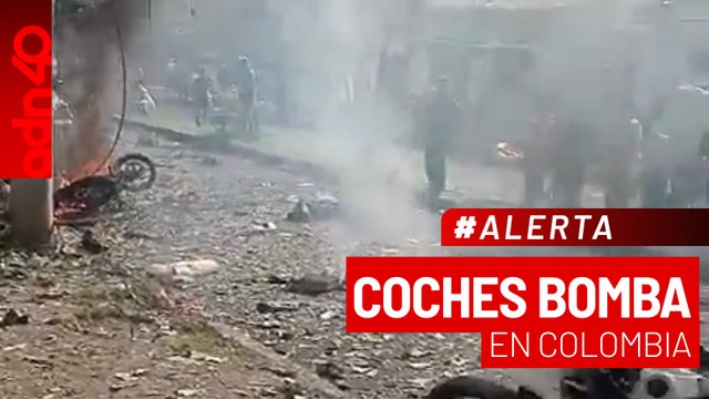 🚨¡Última Hora! Reportan explosiones con coches bomba en Colombia