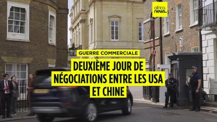 Guerre commerciale : deuxième jour de négociations entre les USA et Chine
