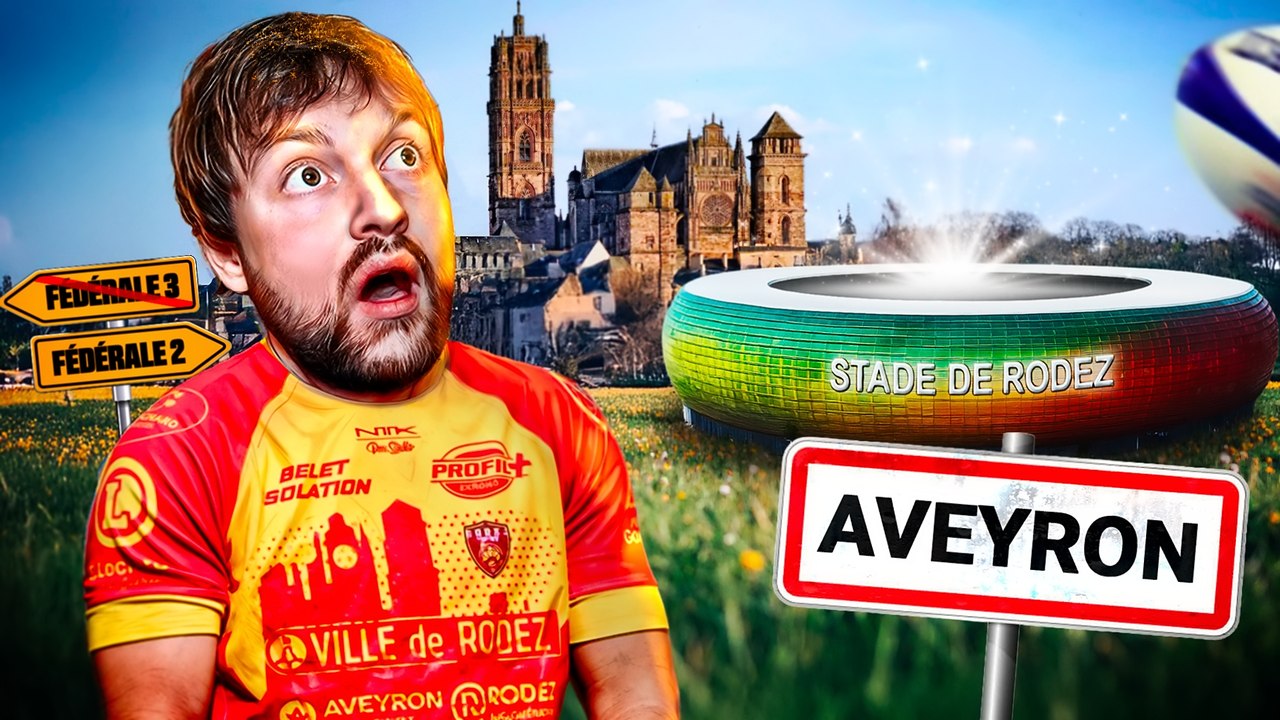 Au coeur d'un match de Rugby en AVEYRON - RODEZ RUGBY