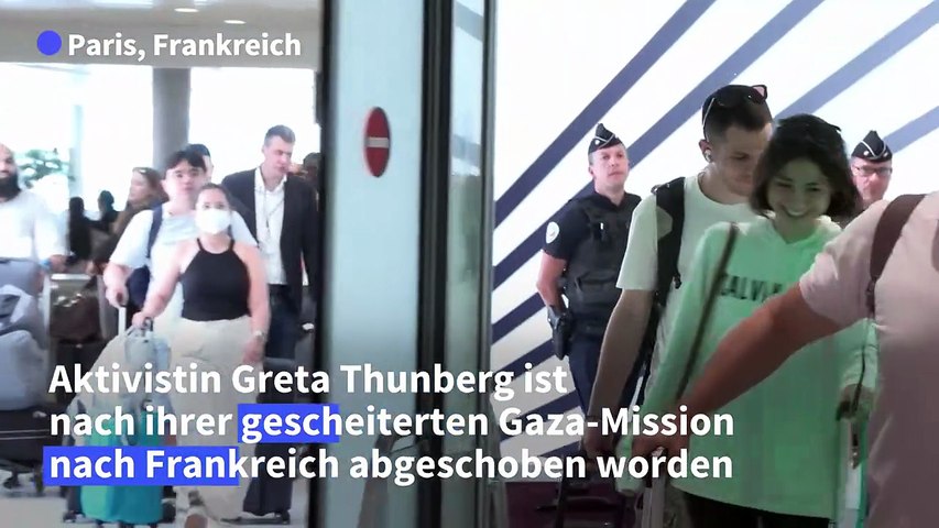 Greta Thunberg: Wir wurden von Israel "entführt"