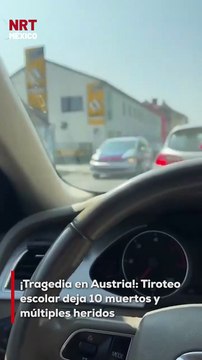 Un trágico tir0teo en una escuela de austria dejó 10 personas muert@s, incluyendo estudiantes y profesores. Hay varios her1dos. El atacant3 fue ab@tido por la policía en el lugar.