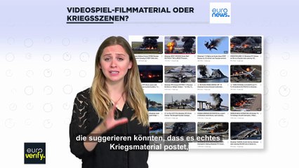 Irreführend: Vermeintliche Kriegsclips aus der Ukraine sind in Wirklichkeit Videospiel