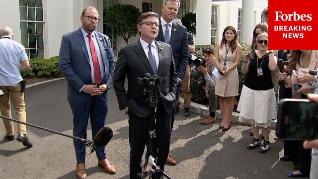 Speaker Johnson And House GOP Leaders Speak To Reporters About Efforts To Pass BBB