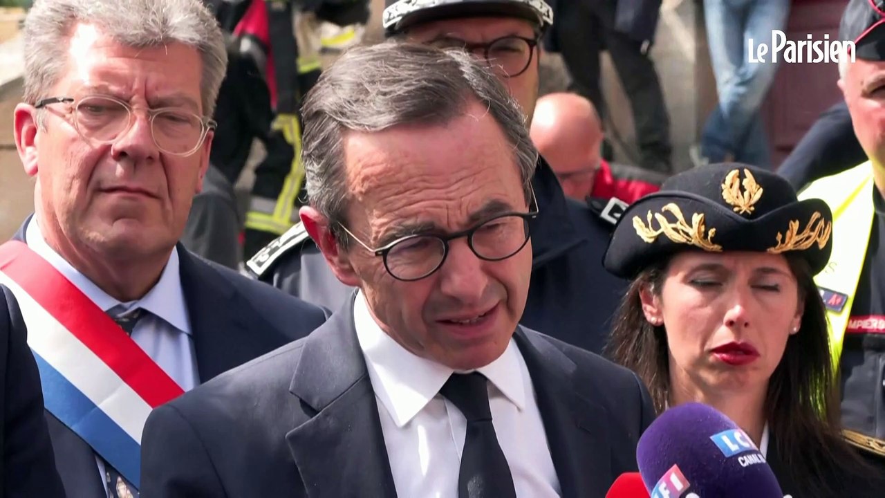 Surveillante tuée à Nogent : pour Bruno Retailleau, « la réponse ne peut pas être seulement sécuritaire »