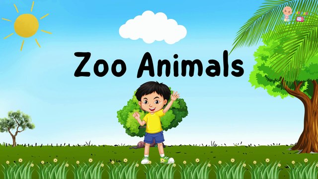 Learn Animal Names With Fun Pictures! | Educational Video | Zoo animal video| kids learning Videos | Preschool Learning |