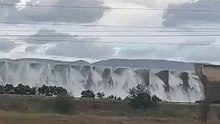 strong winds in KZN we are freezing🥶🥶🥶... we gonna get snow soon...#Midmar Dam