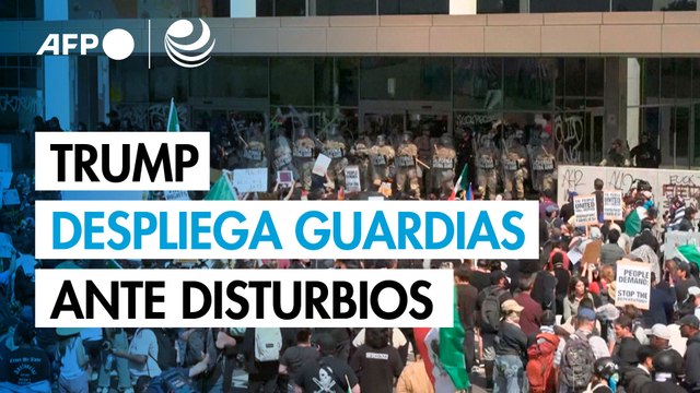 Trump despliega miles de marines y guardias en Los Ángeles ante disturbios por redadas